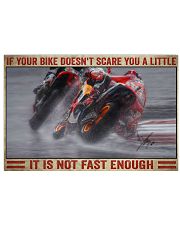 Your bike doesn't scare you a little 36x24 Poster front