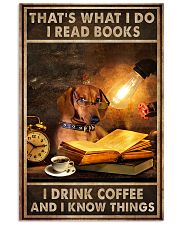 Daschund That's What I Do 11x17 Poster front