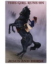 Horse girl 11x17 Poster front