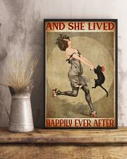 Girl And Her Cat 11x17 Poster lifestyle-poster-3