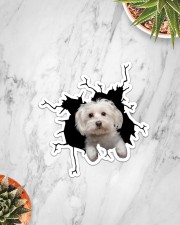 Maltese Crack Sticker - Single (Vertical) aos-sticker-single-vertical-lifestyle-front-06