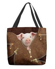 Pink Pig All-over Tote front