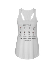 Think About Such Things Ladies Flowy Tank tile
