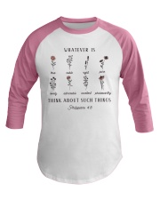 Think About Such Things Baseball Tee tile