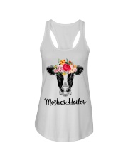 Cows mother heifer Ladies Flowy Tank tile