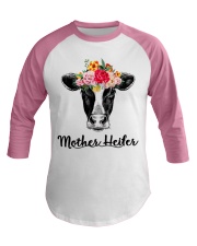 Cows mother heifer Baseball Tee tile