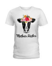 Cows mother heifer Ladies T-Shirt tile