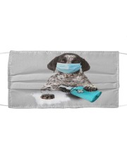 German Shorthaired wash hands Mask tile