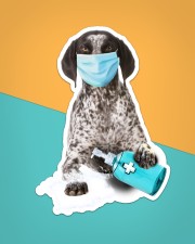 German Shorthaired wash hands Sticker - Single (Vertical) aos-sticker-single-vertical-lifestyle-front-02