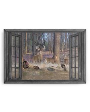 Deer 30x20 Gallery Wrapped Canvas Prints aos-canvas-pgw-30x20-ghosted-front-02