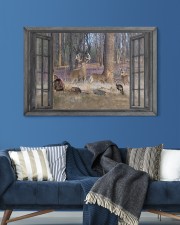 Deer 30x20 Gallery Wrapped Canvas Prints aos-canvas-pgw-30x20-lifestyle-front-06