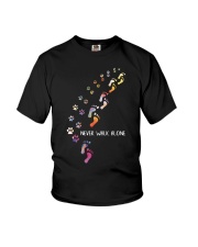 Never Walk Alone Youth T-Shirt tile