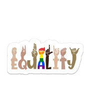 equality Sticker - Single (Vertical) front