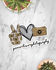 Peace Love Photography Sticker - Single (Horizontal) aos-sticker-single-horizontal-lifestyle-front-06