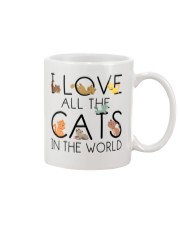 I Love All The Cats In The World Mug tile