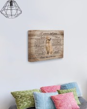 Golden Retriever I Never Left You 14x11 Gallery Wrapped Canvas Prints aos-canvas-pgw-14x11-lifestyle-front-02