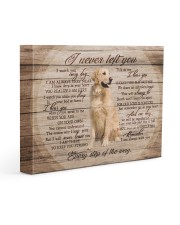 Golden Retriever I Never Left You 14x11 Gallery Wrapped Canvas Prints front