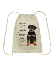 Rottweiler Drawstring Bag tile