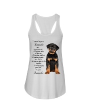 Rottweiler Ladies Flowy Tank tile
