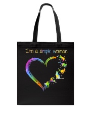 I'm A Simple Woman Tote Bag tile