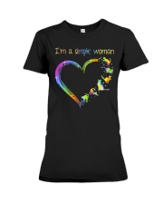 I'm A Simple Woman Premium Fit Ladies Tee tile