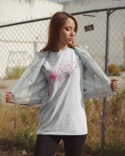 Never Give Up Breast Cancer Awareness Classic T-Shirt apparel-classic-tshirt-lifestyle-07