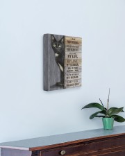 I Am Your Black Cat 11x14 Gallery Wrapped Canvas Prints aos-canvas-pgw-11x14-lifestyle-front-01