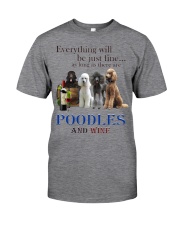 poodles Classic T-Shirt front