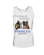 poodles Unisex Tank tile