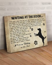 Dogs will be waiting at the door 14x11 Gallery Wrapped Canvas Prints aos-canvas-pgw-14x11-lifestyle-front-07