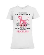 I May Not Be Rich And Famous Premium Fit Ladies Tee tile