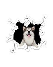 Husky Crack Sticker - Single (Vertical) front