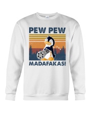 Penguin Pew Pew Madafakas Crewneck Sweatshirt tile