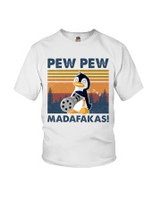 Penguin Pew Pew Madafakas Youth T-Shirt tile