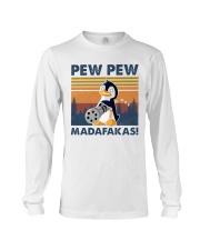 Penguin Pew Pew Madafakas Long Sleeve Tee tile