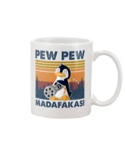 Penguin Pew Pew Madafakas Mug tile