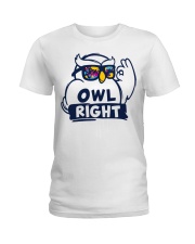 Owl Right Ladies T-Shirt tile