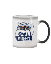 Owl Right Color Changing Mug tile