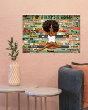 December woman 24x16 Poster poster-landscape-24x16-lifestyle-22