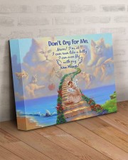 Don't Cry For Me 14x11 Gallery Wrapped Canvas Prints aos-canvas-pgw-14x11-lifestyle-front-07