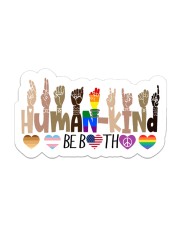 human-kind Sticker - Single (Vertical) front