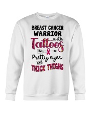 Breast Cancer Warrior Crewneck Sweatshirt tile