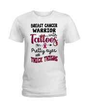 Breast Cancer Warrior Ladies T-Shirt tile