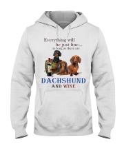 dachshund Hooded Sweatshirt tile