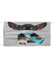 Chihuahua Wash Hands Mask tile