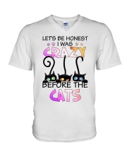 Let's Be Honest V-Neck T-Shirt tile