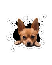 Chihuahua Crack Sticker tile