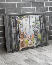 Rabbits 20x16 Gallery Wrapped Canvas Prints aos-canvas-pgw-20x16-lifestyle-front-12