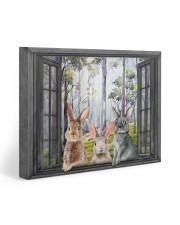Rabbits 20x16 Gallery Wrapped Canvas Prints front
