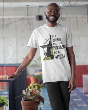 Be a witch Classic T-Shirt apparel-classic-tshirt-lifestyle-front-34